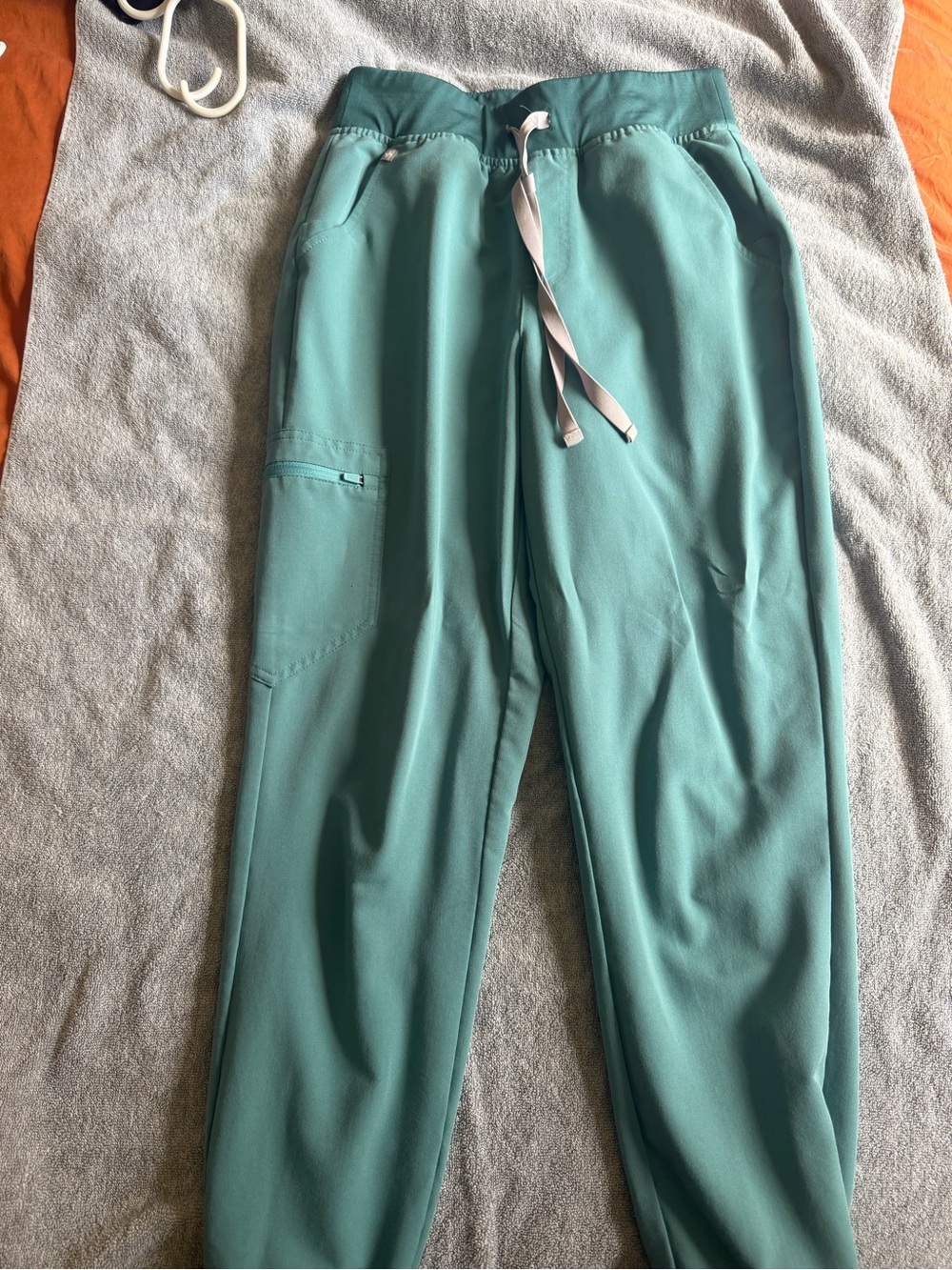 Figs Zamora High Waisted Joggers Women’s Small Hydrogreen